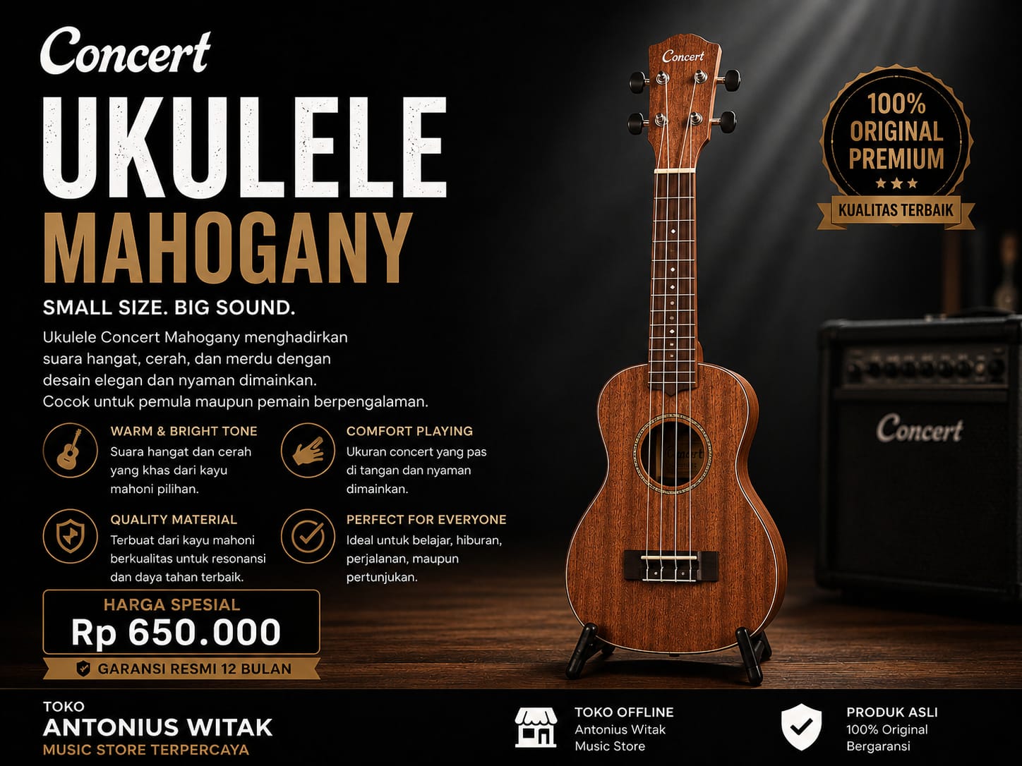 Ukulele Mahogany